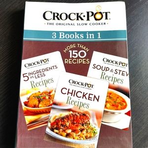 NEW Crock Pot Recipe Chicken/ 5 Ingredients or Less/ Soups & Stew Recipes Book